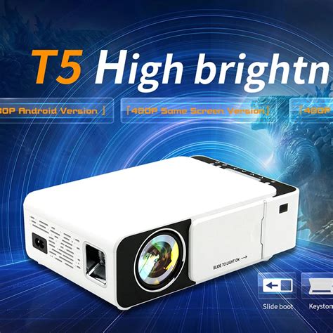 Led Projektor T5 1080P HD Smart Projektor 2600 Lumena Iksshop