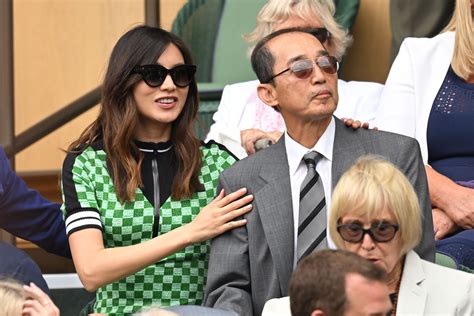 Gemma Chan Treats Her Dad To Vip Seats At Wimbledon For His Birthday