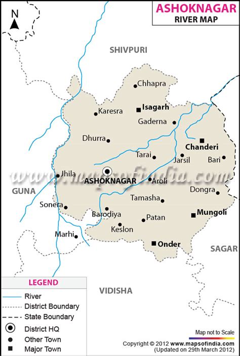 Ashok-Nagar River Map