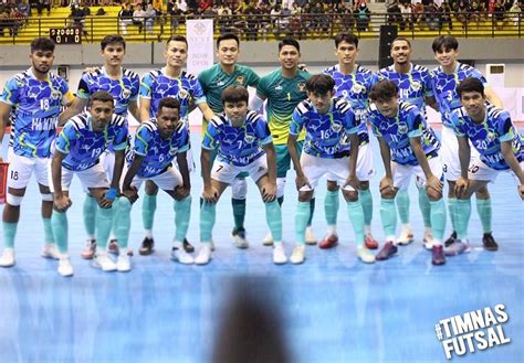 Piala Asia Futsal 2022 Timnas Futsal Indonesia Tertinggal 0 3 Dari