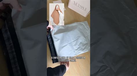 Préparation du cadeau de la gagnante concours Tik Tok khimar à