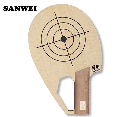 ITTF Approved SANWEI 9S C Pistol Professional Table Tennis Blade