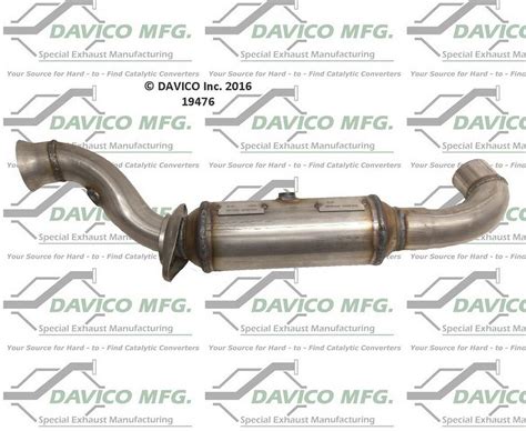 Davico Mfg Catalytic Converter Pn19476 Fits Select 2011 2014 Ford F150