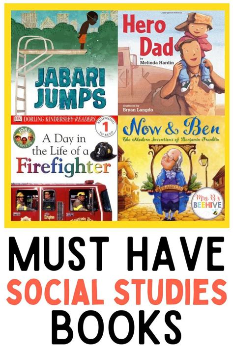 The Best Social Studies Books For Kindergarten Mrs Bs Beehive