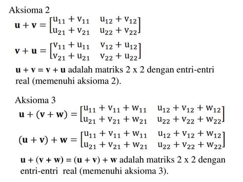 Ppt Bab Vii Ruang Vektor Umum Powerpoint Presentation Free Download