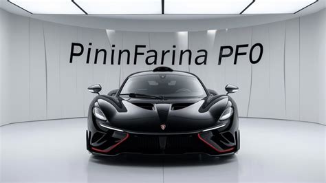 THE PF0 PININFARINA S VISION FOR THE FUTURE OF SUPERCARS Luxury