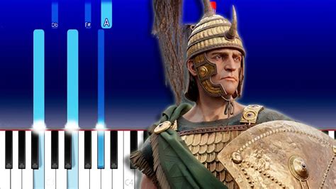 Epic The Troy Saga Warrior Of The Mind Piano Tutorial YouTube