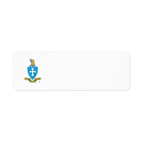 Sigma Chi Crest Logo Label | Zazzle