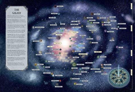 Updated Star Wars Canon Galaxy Map Star Wars Canon Star Wars