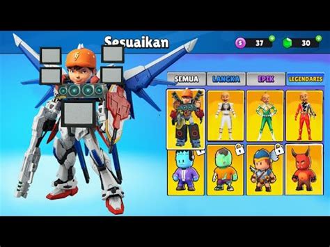 CARA DAPAT SKIN TITAN TV MAN BOBOIBOY TERBARU DI GAME STUMBLE GUYS