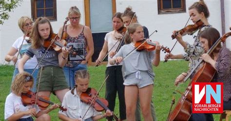 Streichercamp F R Gro E Und Kleine Musikanten Vorarlberger