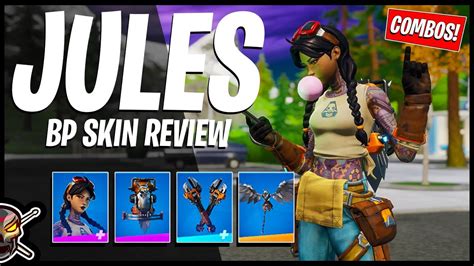 Jules Skin Review Gameplay Combos Before You Buy Fortnite Battle Royale Youtube