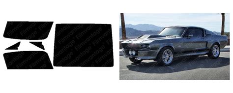 Alpine Precut Auto Window Tinting Tint Film For Ford Mustang Fastback