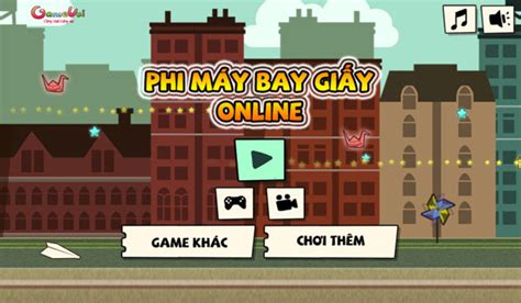 Game Phi máy bay giấy Online - Game Vui