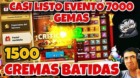 CASI LISTO EVENTO 7000 GEMAS RISE OF KINGDOMS YouTube