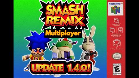 Super Smash Bros 64 Remix 1 4 0 Gameplay Multiplayer YouTube