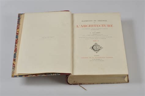 Éléments et Théorie de l Architecture Tome 4 seul by GUADET Julien