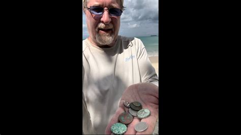 What Did I Find Metal Detecting On A Caribbean Island 🏝️ Beach In Antigua Youtube