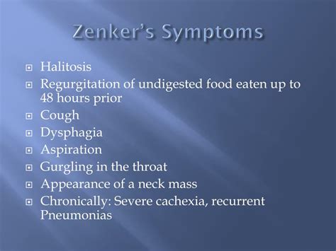 PPT - Zenker’s Diverticulum PowerPoint Presentation, free download - ID ...