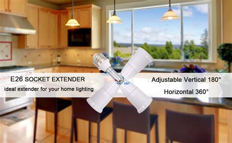 E E Light Socket Extender Inch Extension Socket Extender