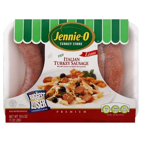 Jennie O Turkey Store Sausage Turkey Italian Hot 5 Ct Fresh