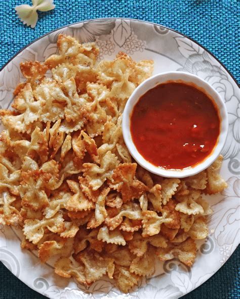 Crispy Air Fryer Pasta Chips Recipe Topairfryerrecipes