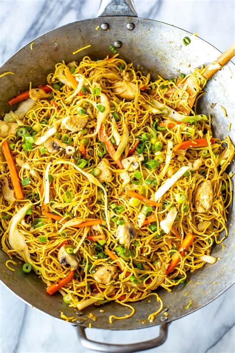 Easy Chicken Chow Mein Recipe The Girl On Bloor