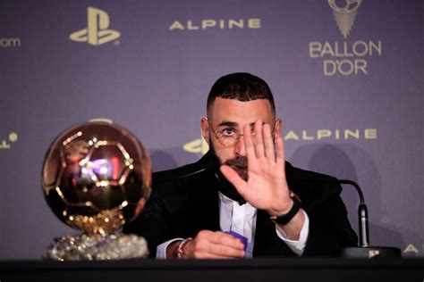 Karim Benzema Wins The Ballon D Or Award