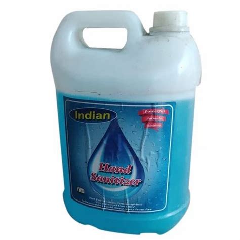 5L Indian Hand Sanitizer At Rs 250 Can Hand Sanitizer In Varanasi