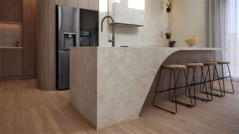 Stunning Kitchens Featuring Caesarstone Porcelain™ Aluminous And Fume