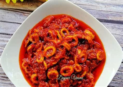 Resipi Sambal Tumis Sotong Oleh Norashikin Rahmat Cookpad