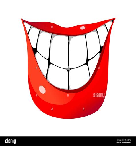 Big Teeth Smile Cartoon