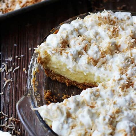 White Chocolate Coconut Cream Pie Oh Sweet Basil