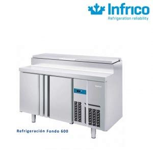 Mesa Refrigerada Para Ensaladas Infrico 1500x600 Mod BMPP 1500 EN