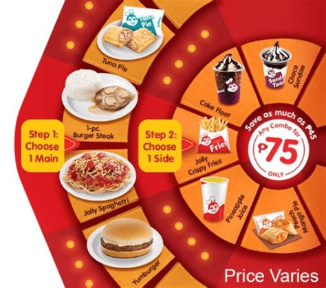 Mix And Match Jollibee Menu Prices Combos September