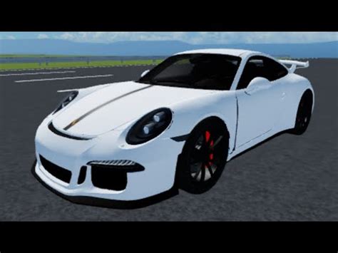 Roblox Car Driving Ultimate Porsche Gt Youtube