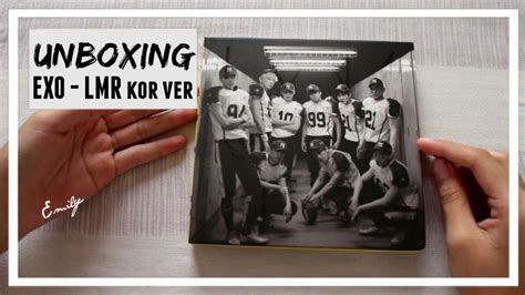 Unboxing Exo Love Me Right Album Korean Ver Mlss Youtube