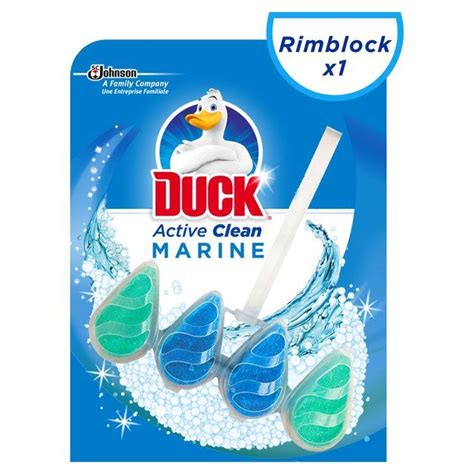 Duck Active Clean Toilet Rimblock Marine Online Food Shopping Toilet