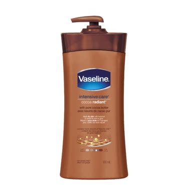 Vaseline Intensive Care Cocoa Radiant Lotion With Pure Cocoa Butter