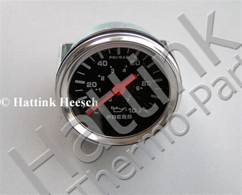 Gauge Oil Pressure Compatible With Sbii Iii Smx Hattink Thermo Parts