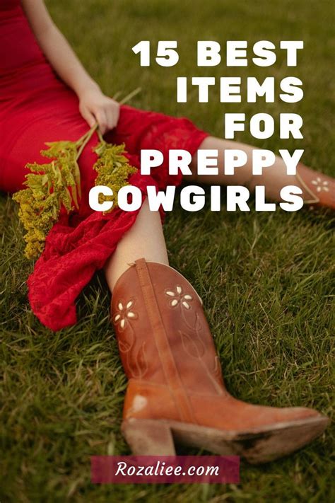 15 Best Items For Preppy Cowgirls Cowgirl Costume Cowboy Outfits