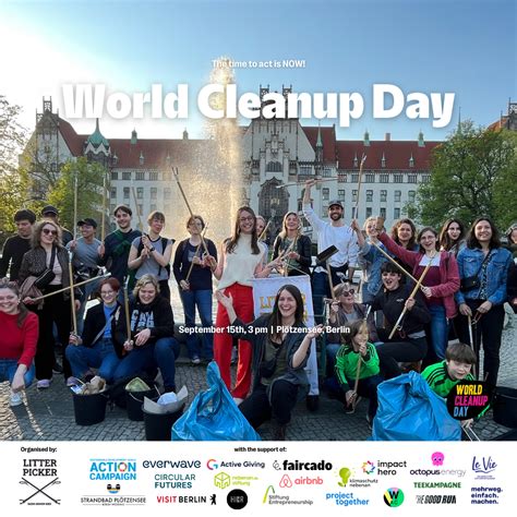 World Clean-Up Day Party – Active Giving