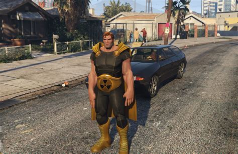 Hyperion Marvel Add On Ped Five M Gta5