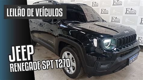 Leil O Jeep Renegade Spt T Freitas Leiloeiro Youtube