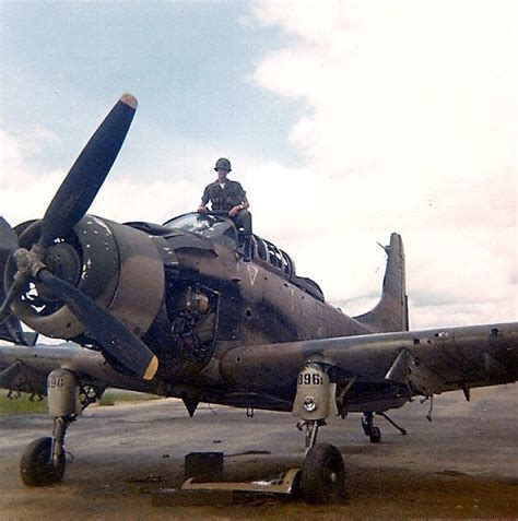 Douglas A 1 Skyraider Cockpit