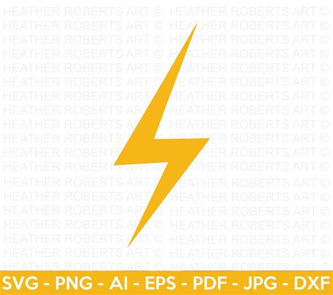 Lightning Bolt Svg Lightning Svg Lightning Svg Thunder Svg Etsy