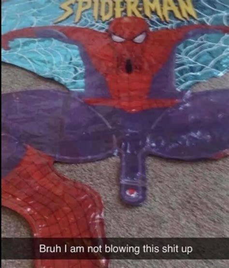 Cursed Spiderman Balloon Cursedmemes