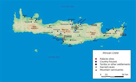 Minoans Map