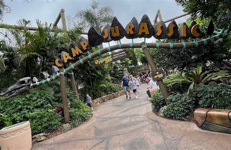 Camp Jurassic Islands Of Adventure Universal Orlando Resort