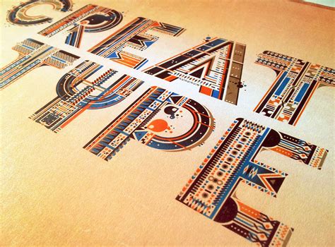 Creative Type Illustrative Typography On Behance